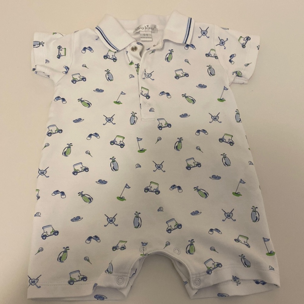 Kissy Kissy Golf Romper